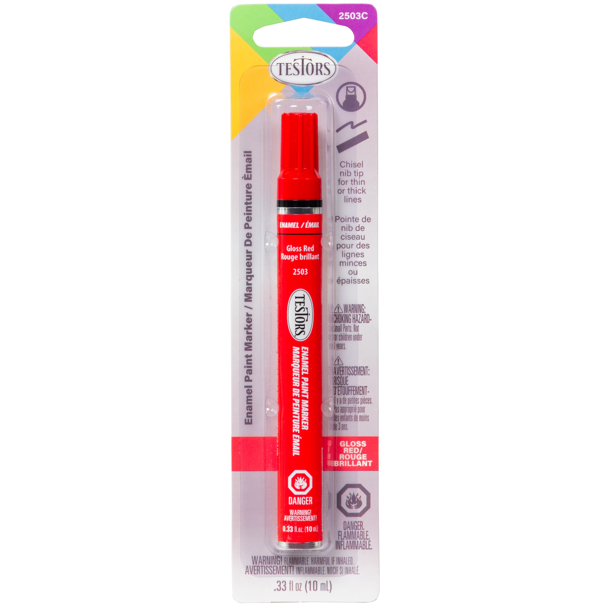 Testors® Glossy Chisel Tip Enamel Marker